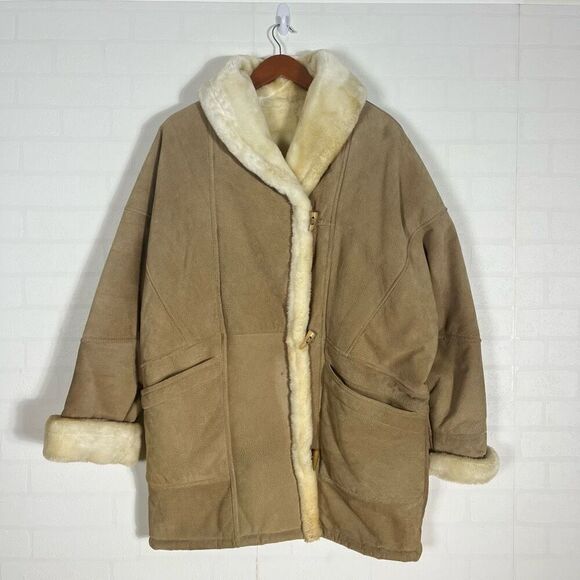 Wilsons Leather Penny Lane Coat Size XL Leather y2k  Unisez - Picture 1 of 16